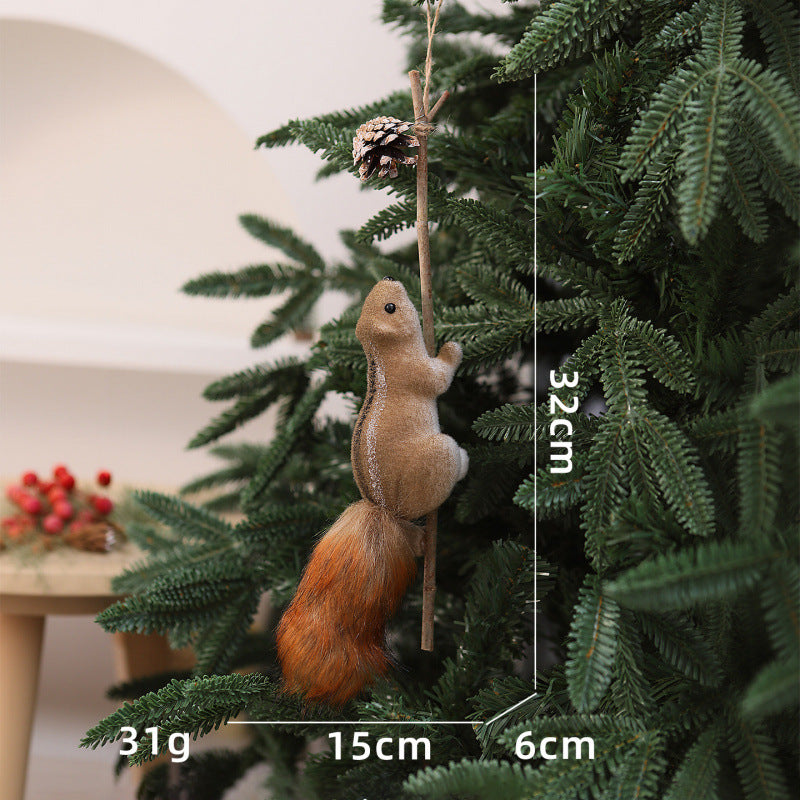 Niedliche Dekorationsfigur mit Eichhörnchenmotiv Brehn