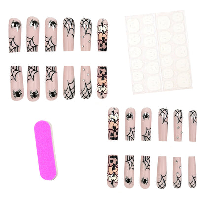 Themenbezogene Halloween Nagelkunst-Verzierung Brehn