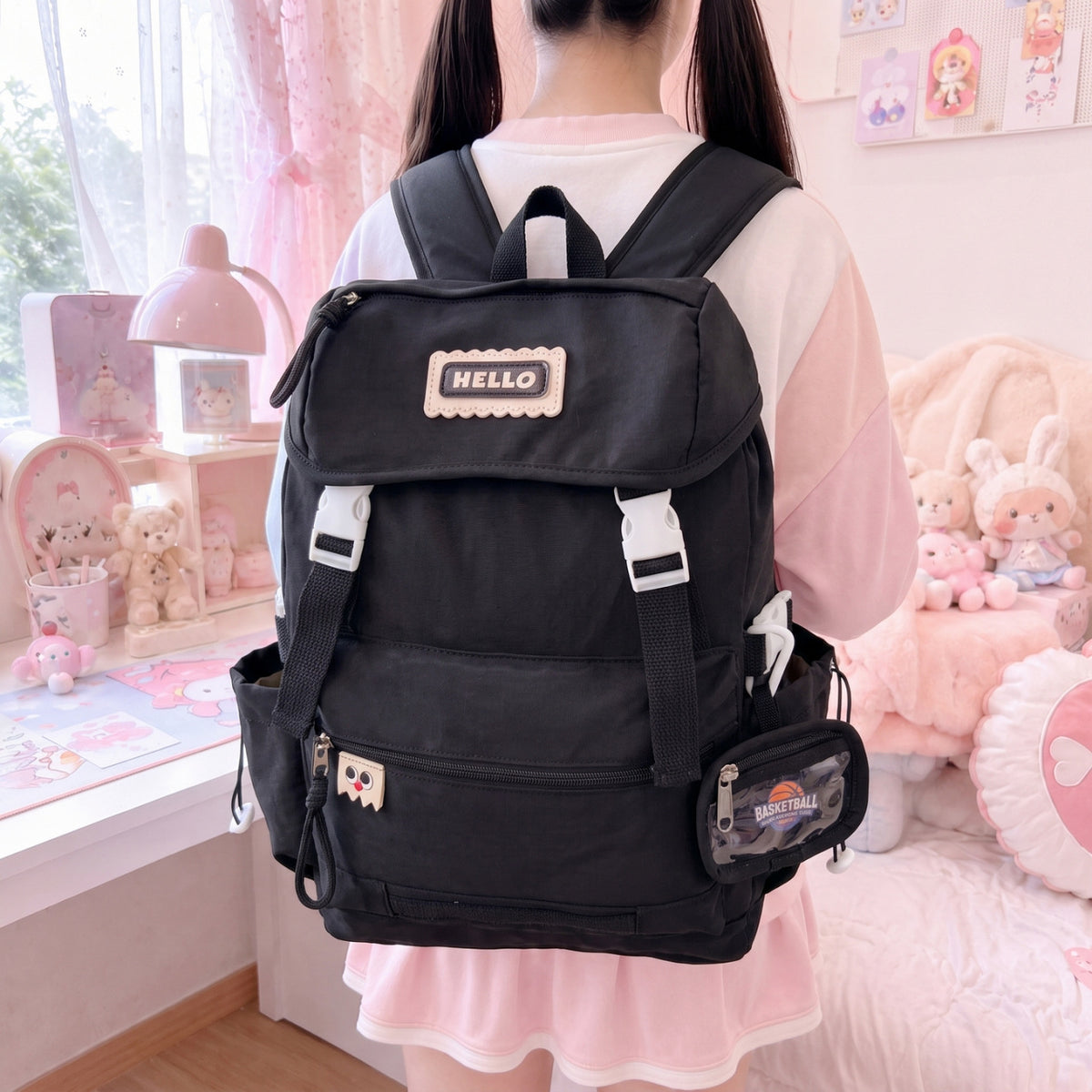 Multifunktionaler lässiger Rucksack Brehn