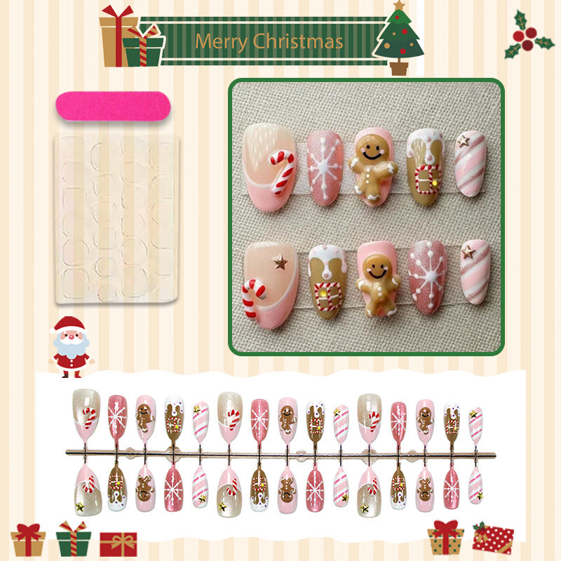 Weihnachtskunstnägel Brehn