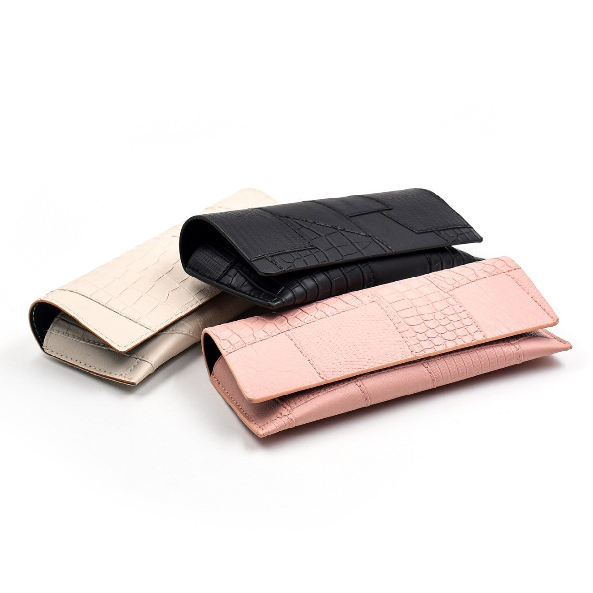 Luxus Krokodilleder Prägung Clutch Geldbörse Brehn