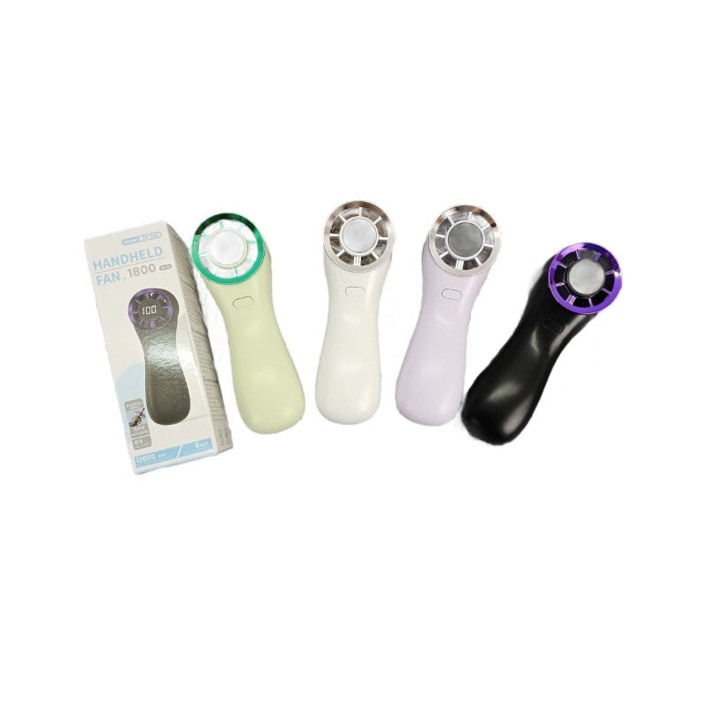 Unisex Handlicher tragbarer Ventilator mit digitaler Geschwindigkeitsanzeige Brehn