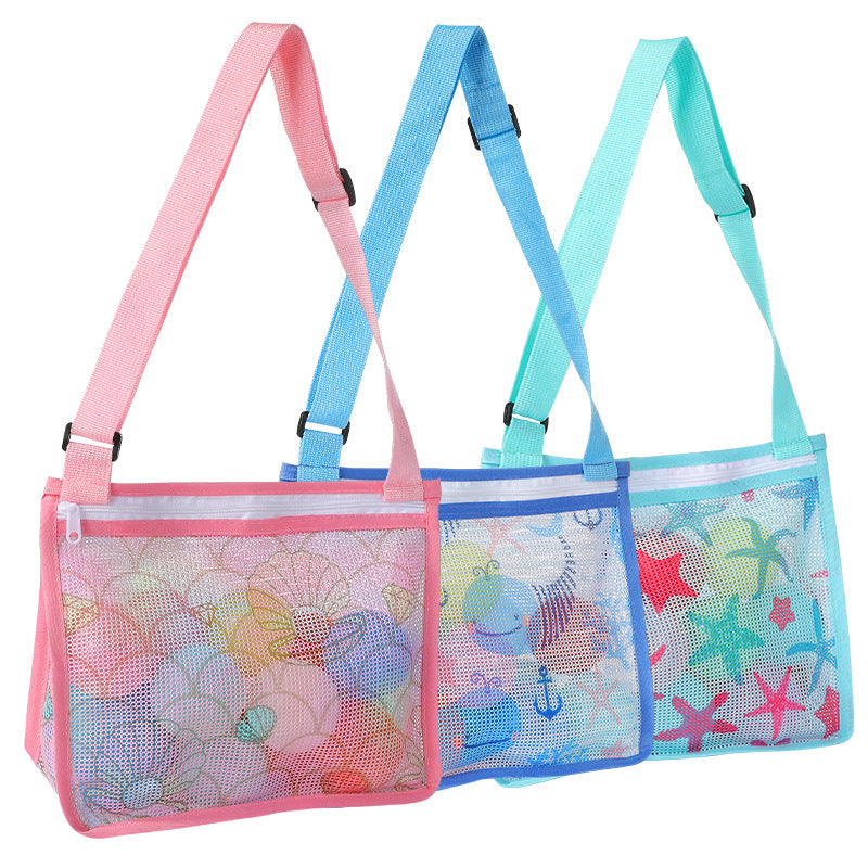 Praktische Strandtasche Aus Netzmaterial Brehn
