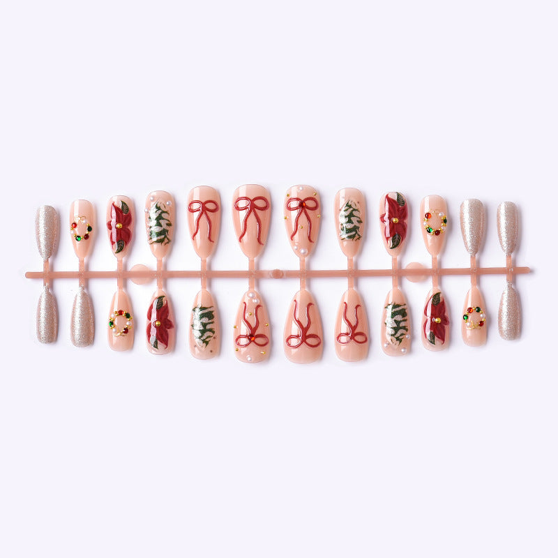 Festliches, urlaubsbezogenes Press-On-Nail-Art-Set Brehn 1790636494