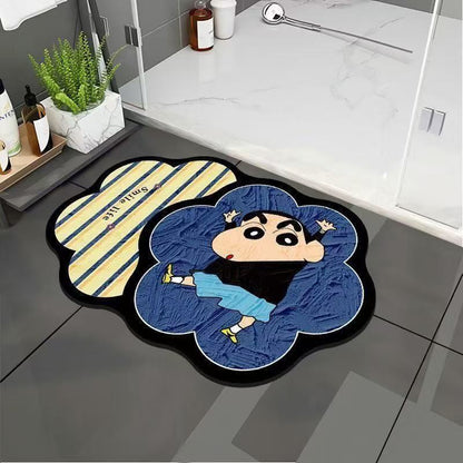 Cartoon-Thema Plush-Badmatte