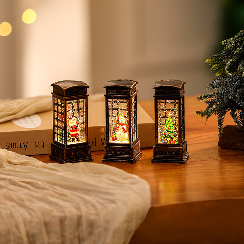Nostalgische Weihnachtslaterne mit LED-Beleuchtung Brehn