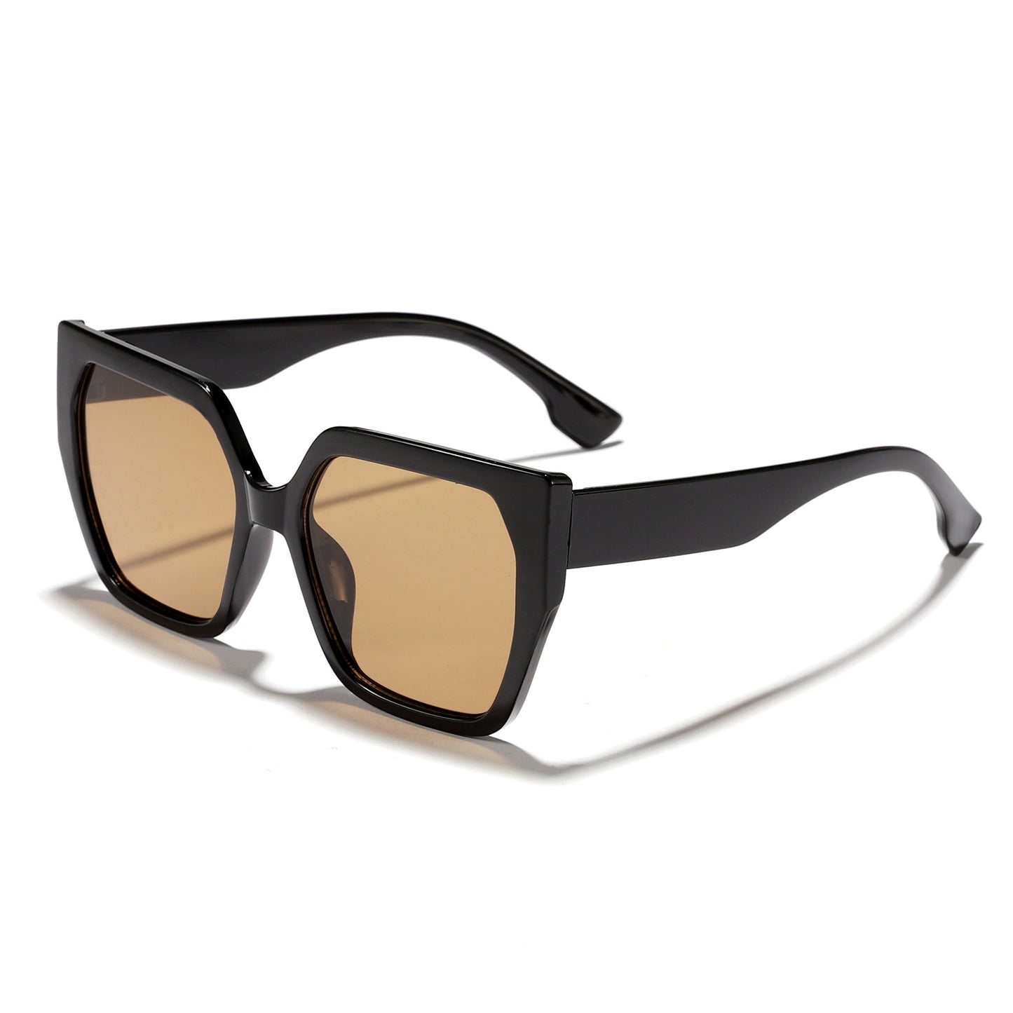 Damen oversized quadratische Sonnenbrille mit herausragendem Komfort und modischem Design Brehn