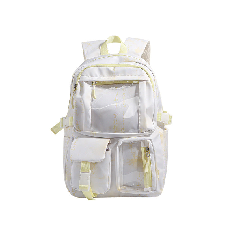 Stylischer Grafikdruck-Rucksack