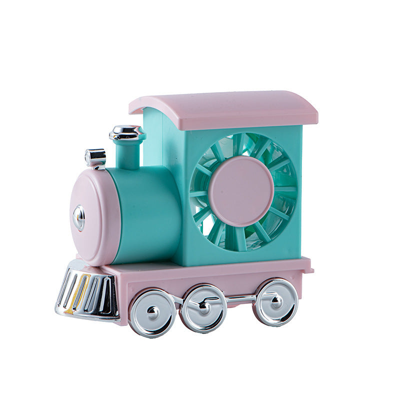 Damen kreativer Tischventilator im Zugdesign Brehn
