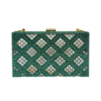 Elegante Abend-Clutch mit Kettenhenkeln