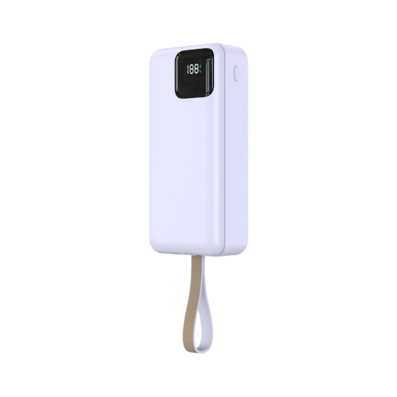 Tragbare Powerbank mit Digitaler Ladeanzeige und Innovativem Design Brehn