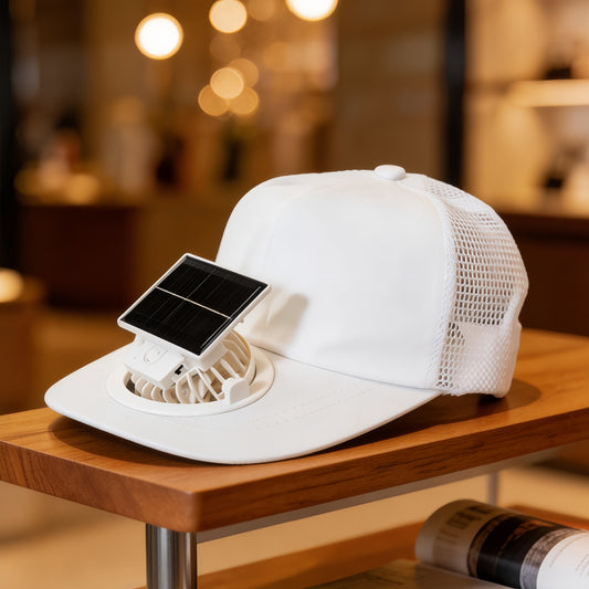 Damen Kühlende Sonnenhut mit integriertem Ventilator Brehn