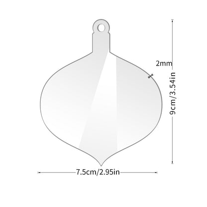 Frosted Snowflake Ornament Brehn