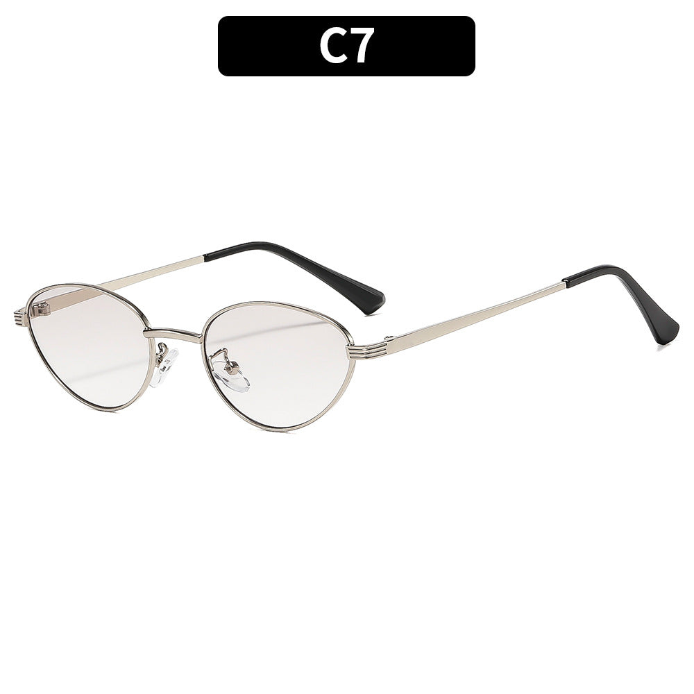 Vintage-inspirierte Cat-Eye Sonnenbrille Schicker Look