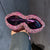 Damen statement Sonnenbrille mit funkelndem Strassbesatz Brehn
