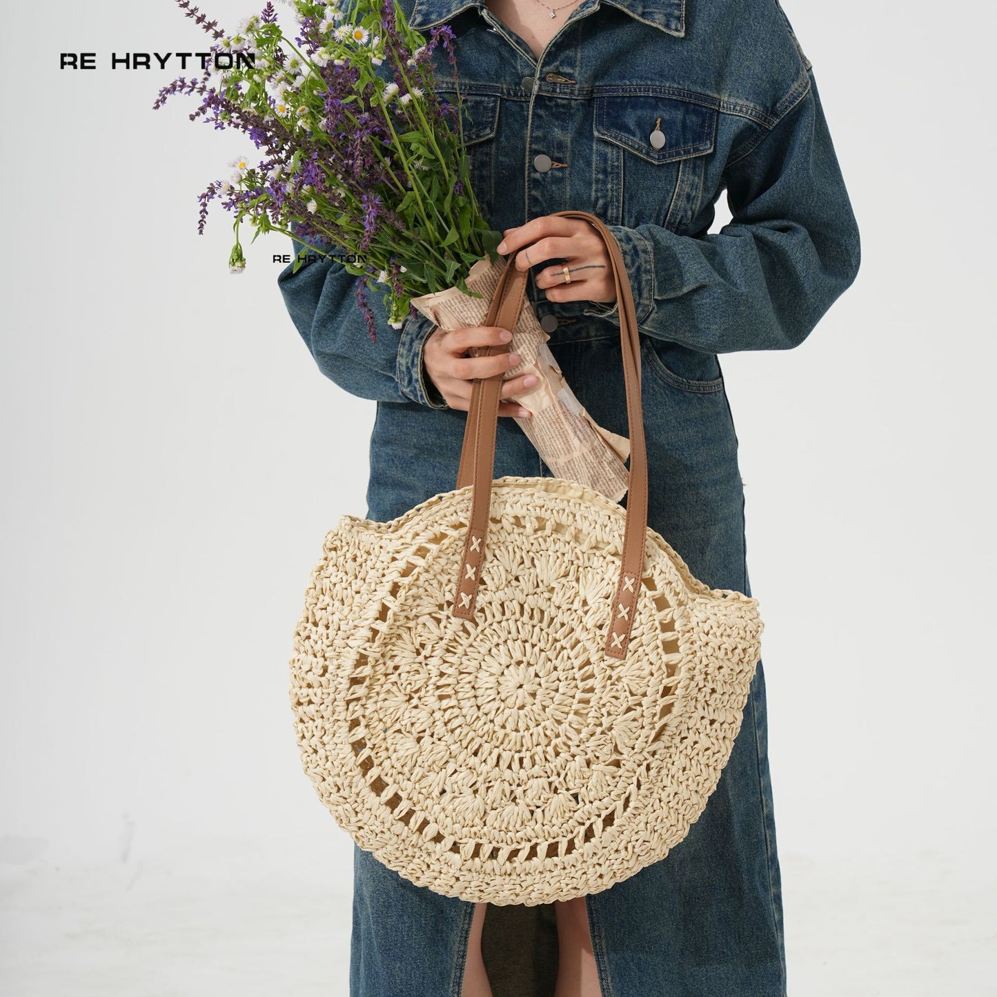Handgeknüpfte Strandtasche Brehn