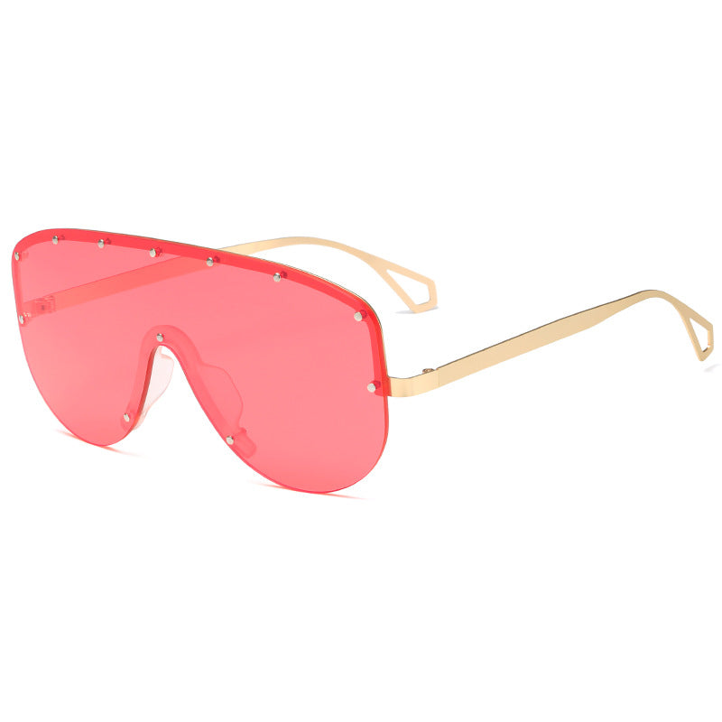 Damen Oversized Sonnenbrille mit modernem Rahmen Brehn