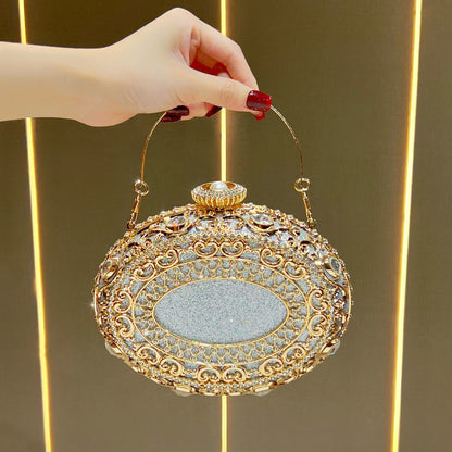 Glamouröser Vintage-inspirierter Abendtasche