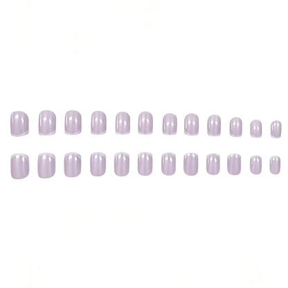 Elegante französische Spitze Press-On Nagelset Brehn