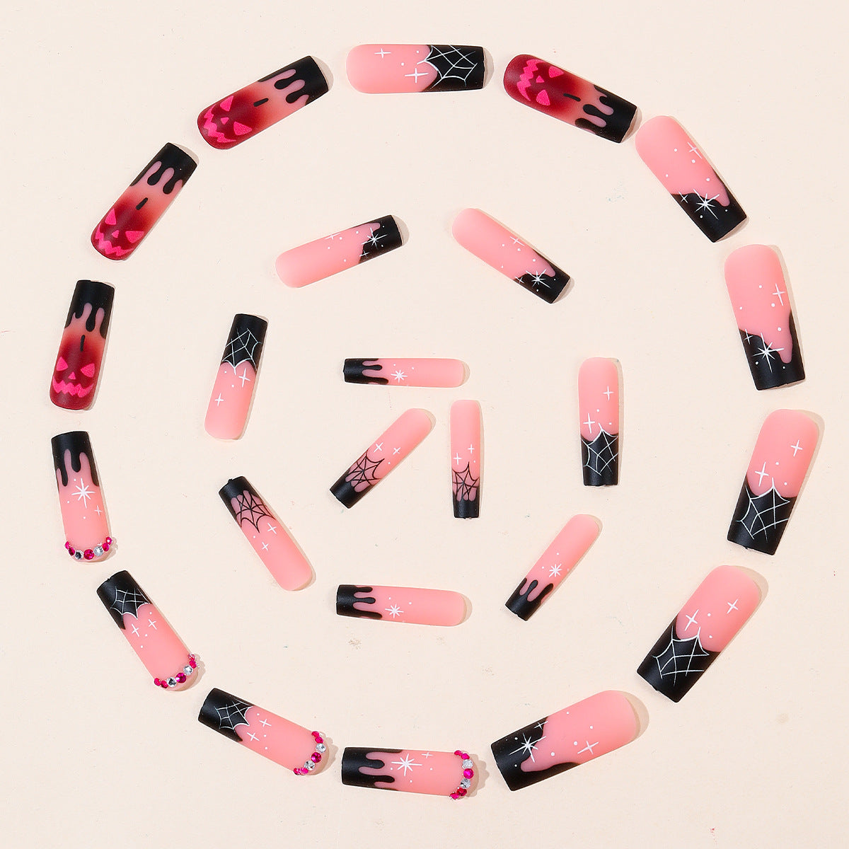 Spooky Halloween Nail Art Extensions Brehn