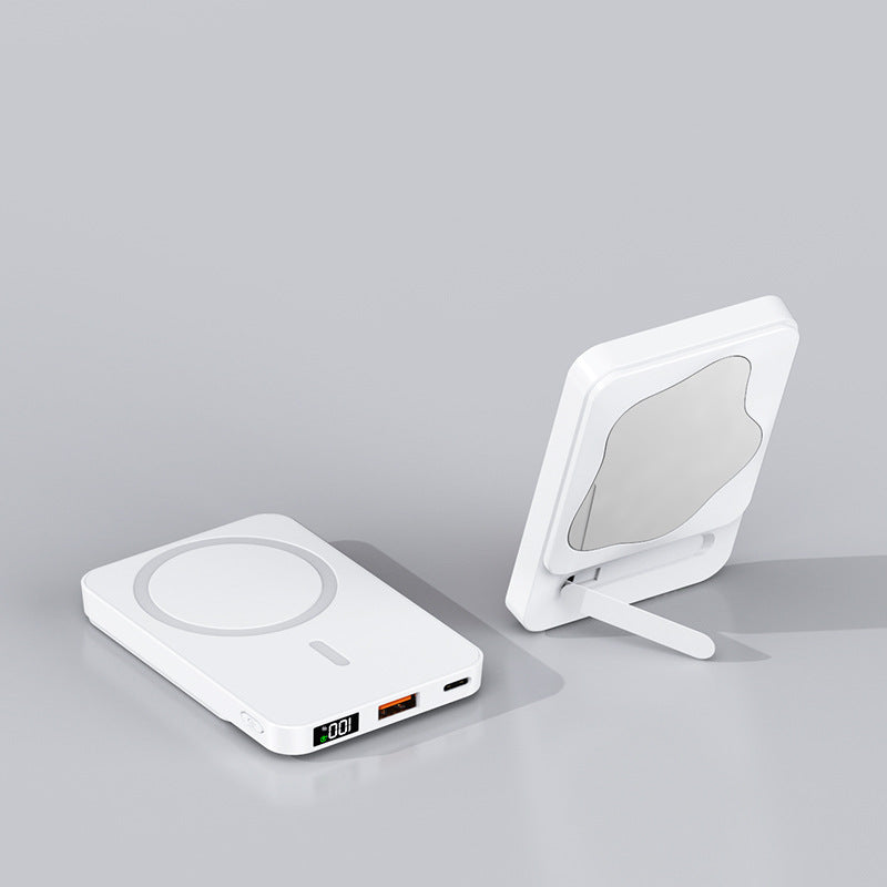 Tragbare Powerbank mit Integriertem Spiegel Brehn