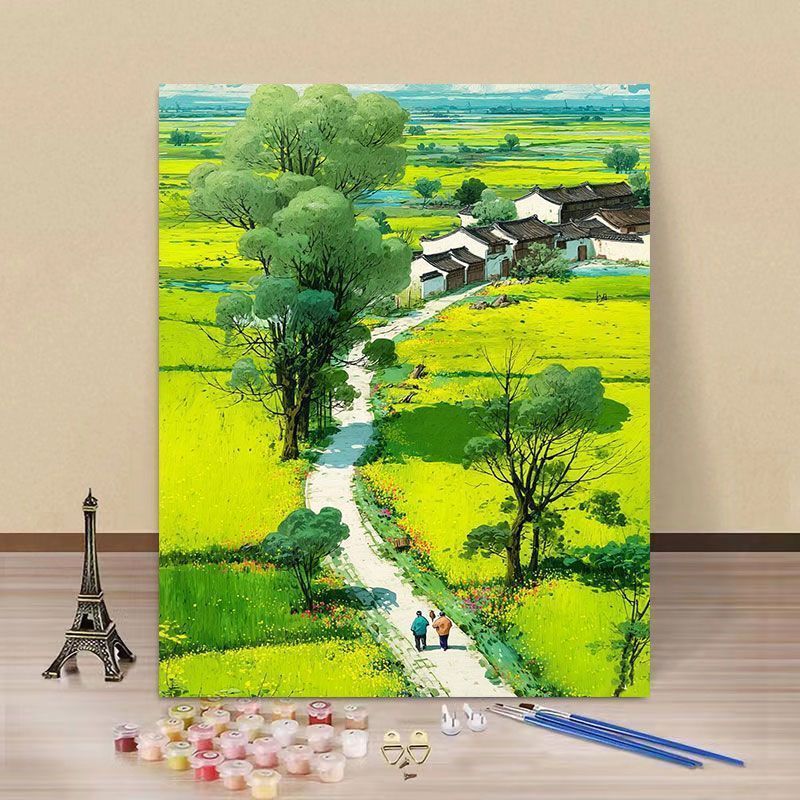 Geführtes Malen Kunst Set Brehn