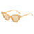 Glamouröse mit Strass verziertes Katzenaugen-Sonnenbrille Brehn