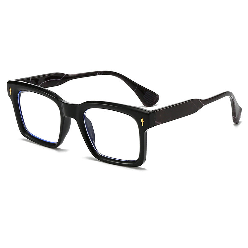 Damen Rechteckige Sonnenbrille im eleganten Schildpatt-Design Brehn