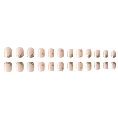 Luxuriöses, mit Sternen verziertes Nagelkunst-Set Brehn