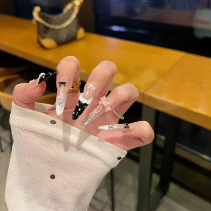 Künstlerisches Stiletto-Nagelset