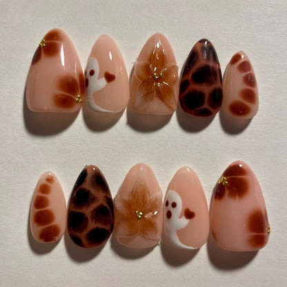 Halloween Kunstnagelset Brehn