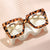 Bold Fashion-Forward Quadratische Sonnenbrillen Brehn