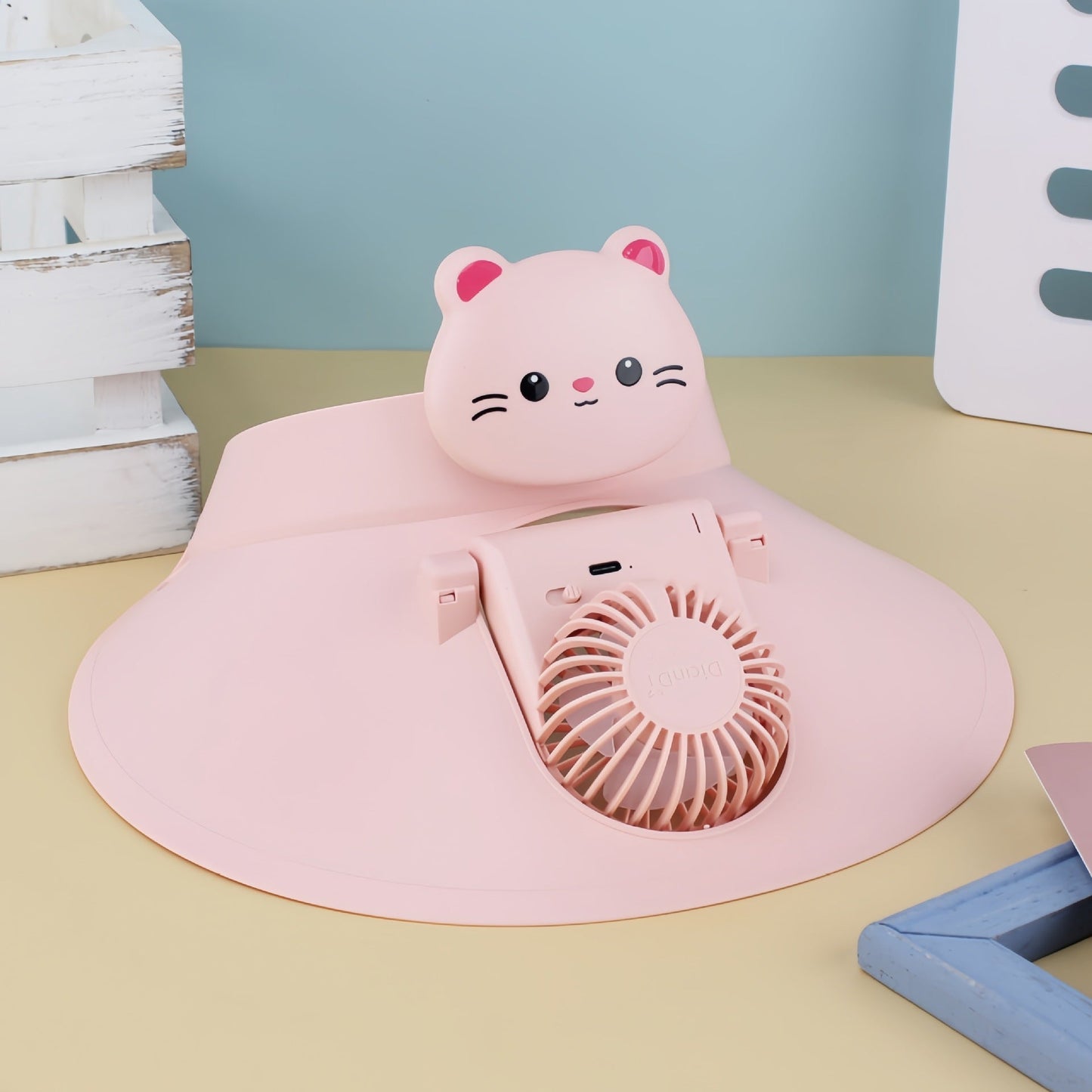 Damen Bequemer Tischventilator mit Verspielt Design Brehn