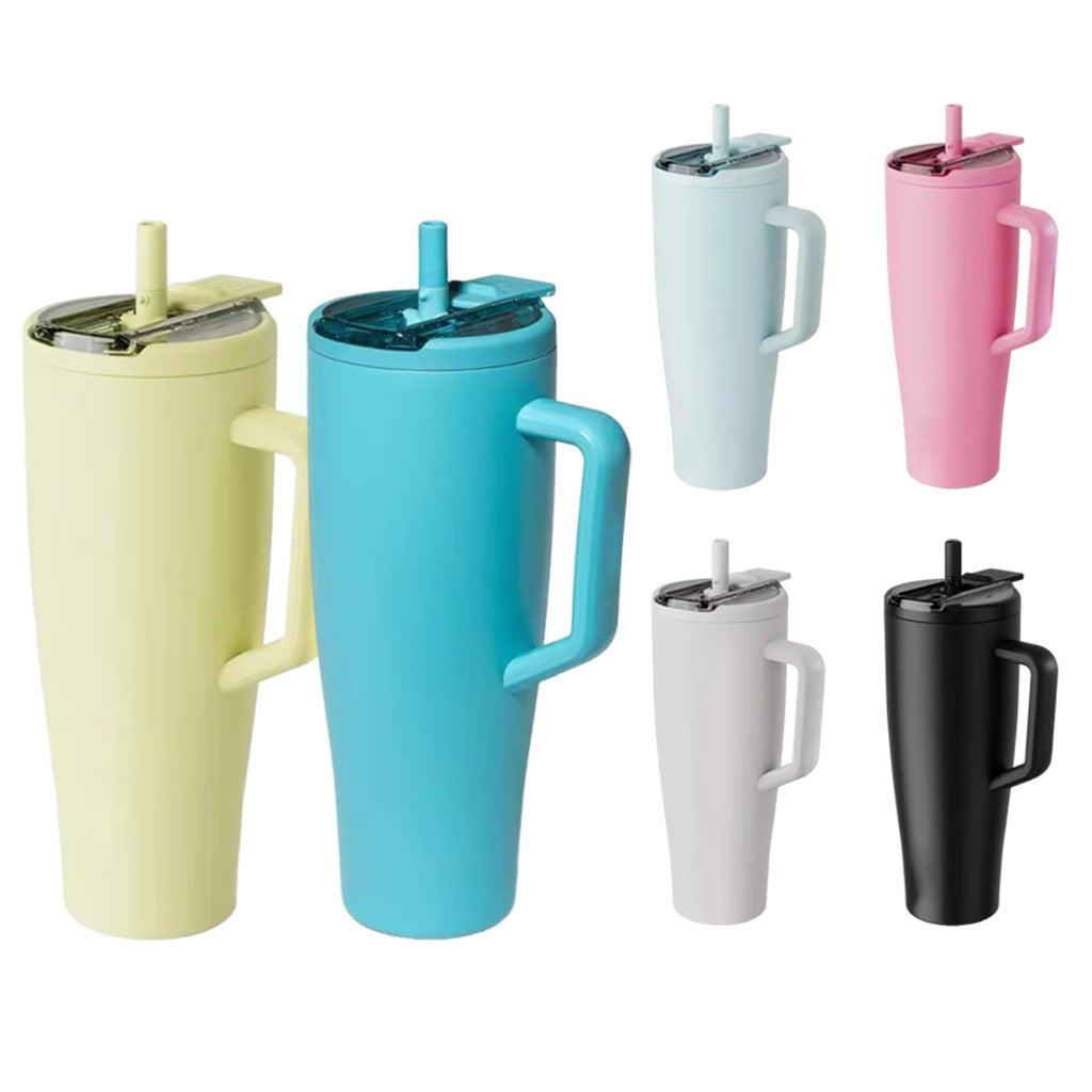 Damen Praktischer Isolier-Trinkbecher mit ergonomischem Griff Brehn