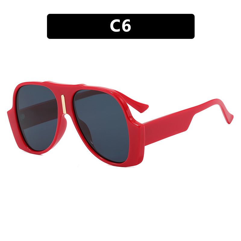 Damen quadratische Sonnenbrille mit einzigartigem tiermuster Rahmen und UV-Schutz Brehn