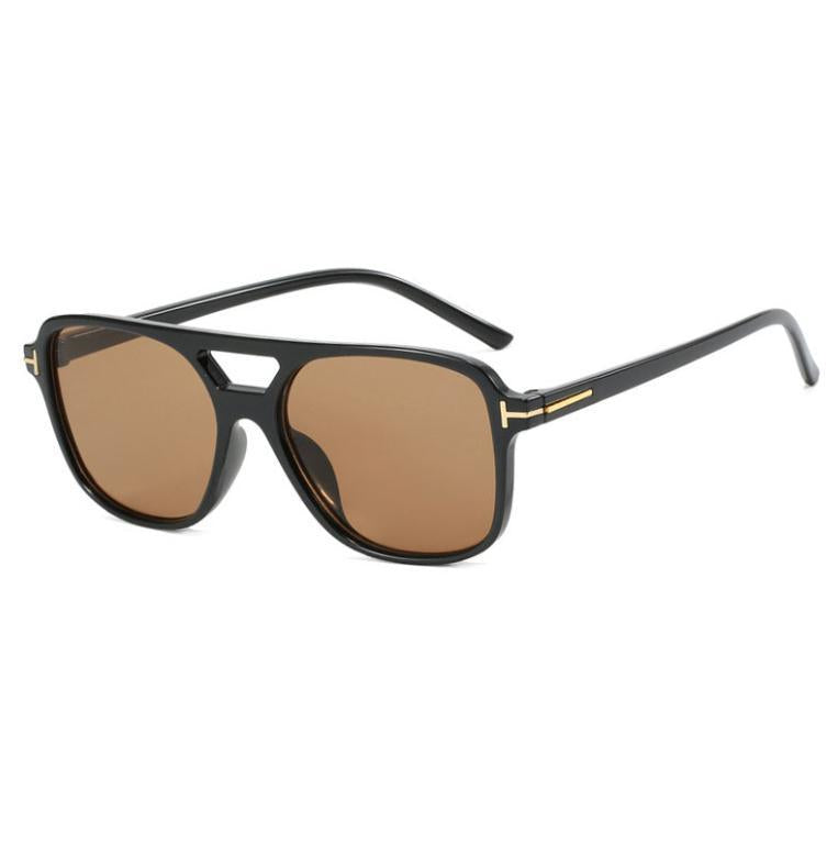 Damen Designer-Sonnenbrille mit markantem Geometrie-Design Brehn