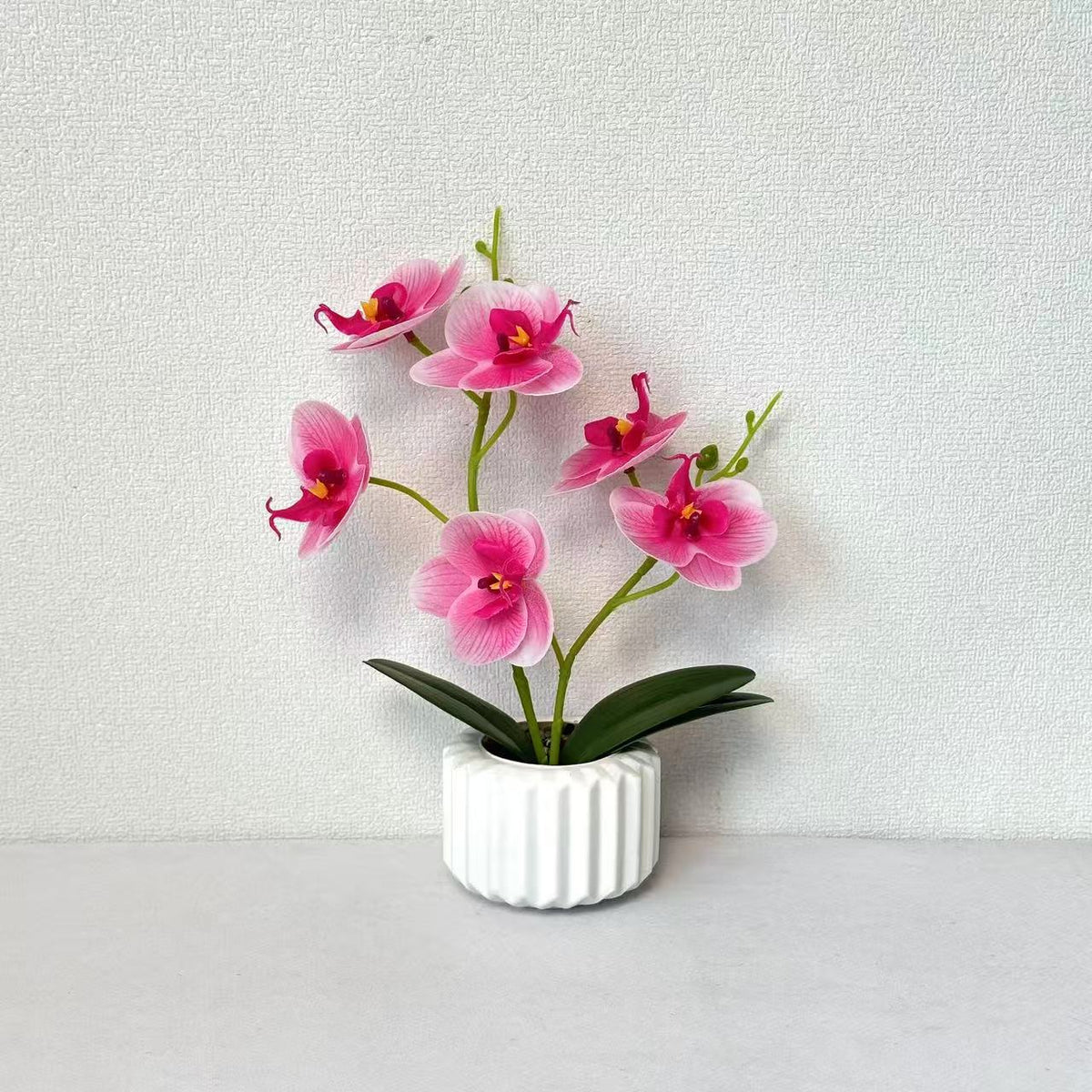 Lebensechte Orchidee Dekorativer Tischmittelpunkt