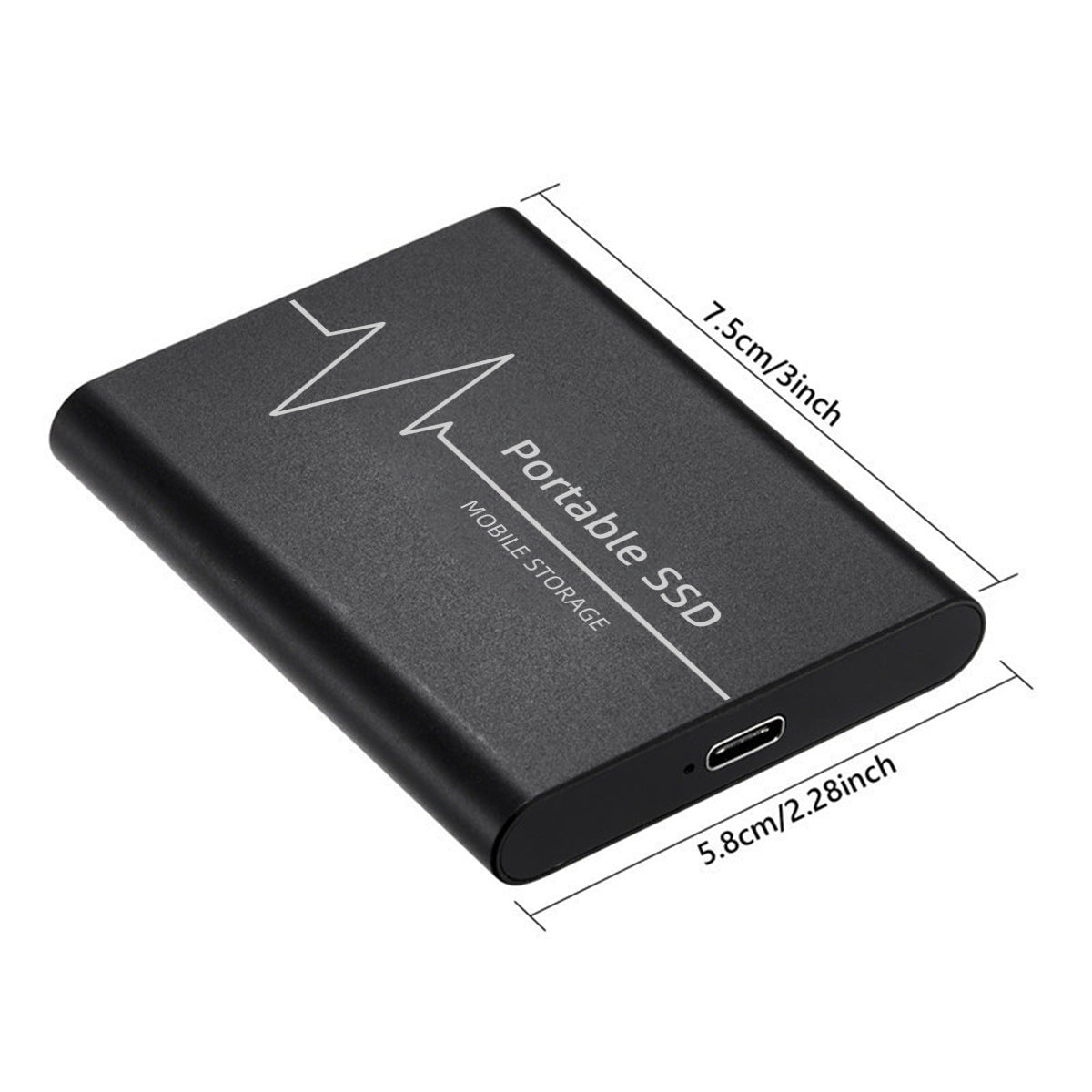 High-Speed Portable SSD-Laufwerk Brehn