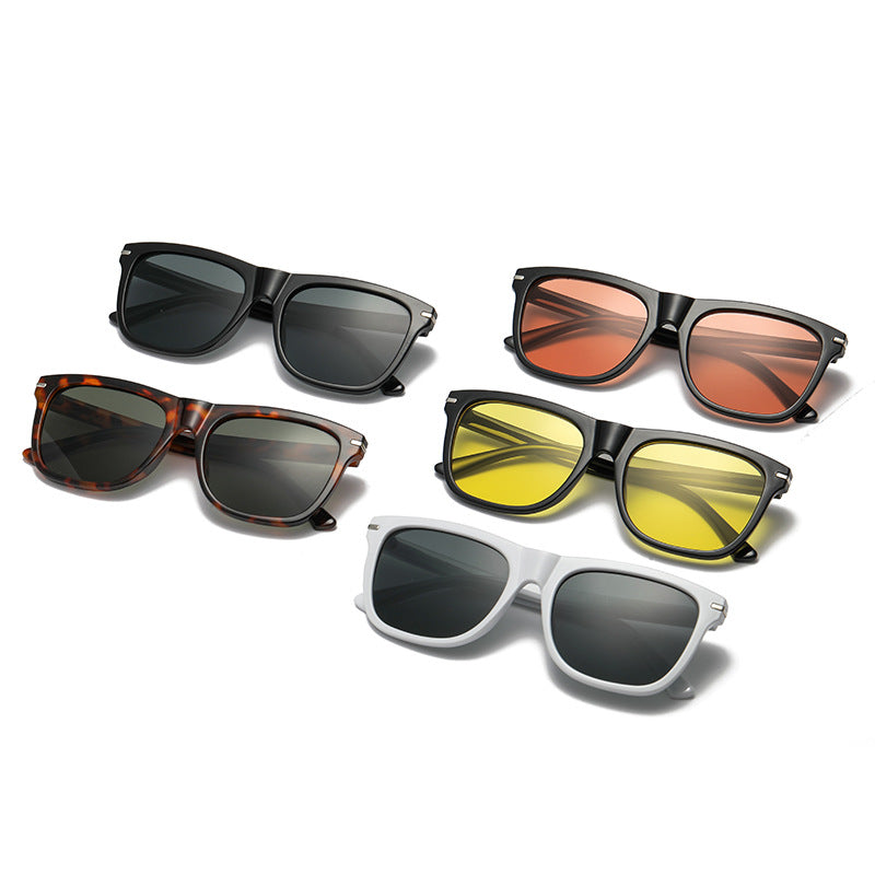 Damen stilvolle quadratische Sonnenbrille mit hochwertigem Rahmen und UV-Schutz Brehn