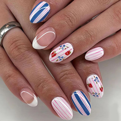 Dekoratives Press-On-Nagelset 1790738838
