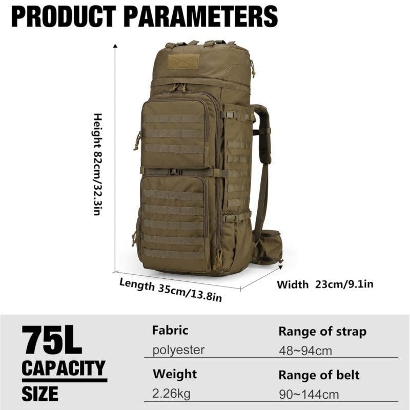 Taktischer Mehrfachfächer Rucksack Brehn