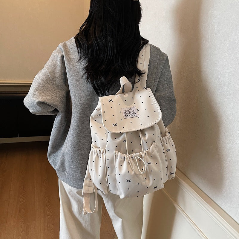Verspielt Polka Dot Rucksack Brehn