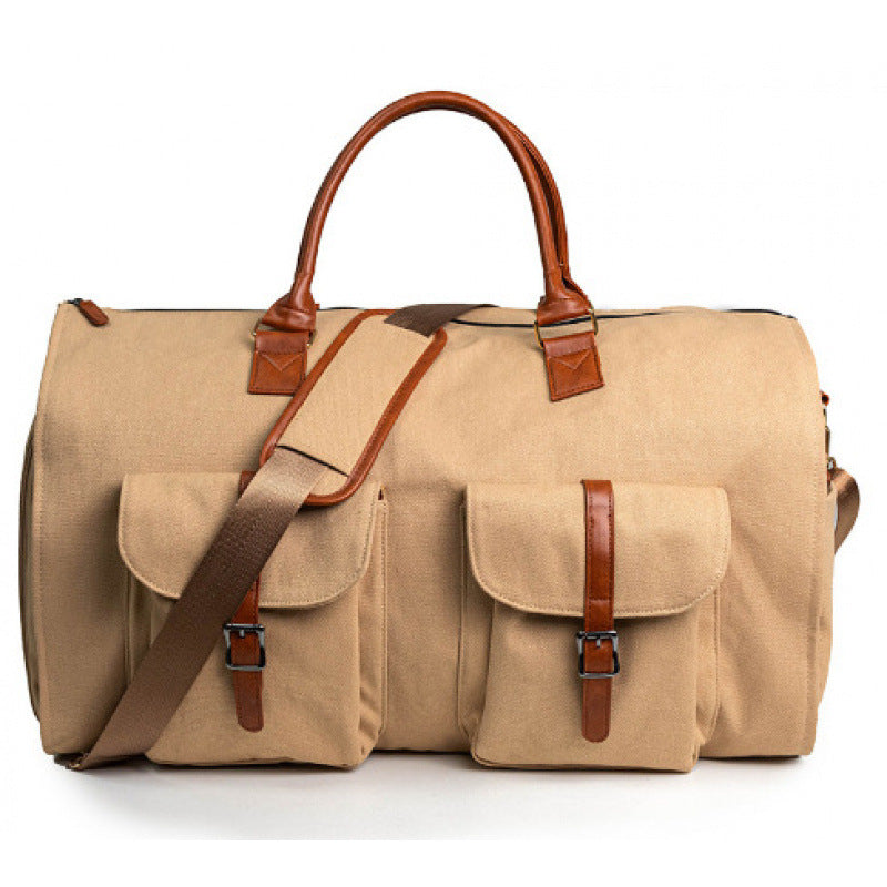 Elegante Reisetasche mit Zusätzlichen Außentaschen Brehn