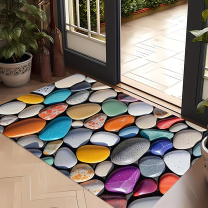 Mosaik Blumen Willkommensmatte