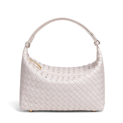 Geflochtene Vegane Leder Schultertasche Brehn