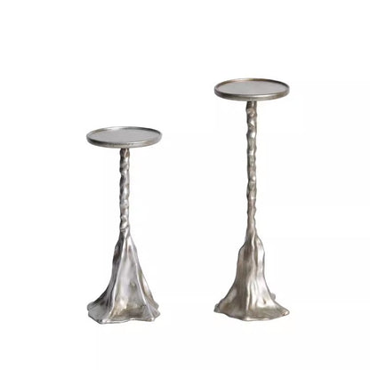 Elegante dekorative runde Kerze