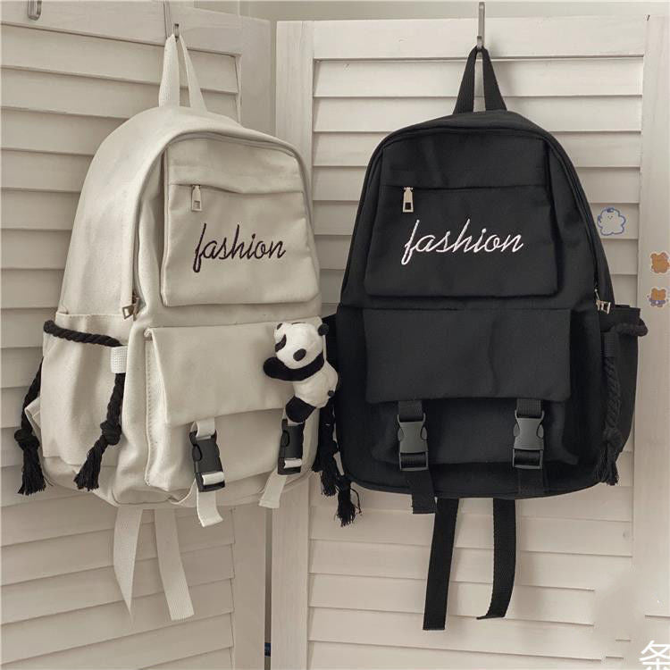 Trendige Canvas-Rucksack Brehn