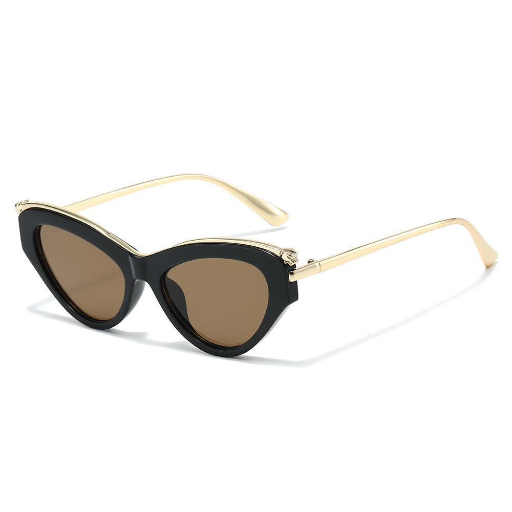Glamouröse Cat-Eye-Sonnenbrillen mit verlaufenden Gläsern Brehn