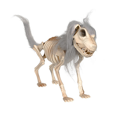 Dekorative Skelett Hund Figurine Brehn