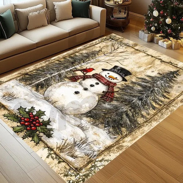 Winter Wonderland Themenbereichs Teppich